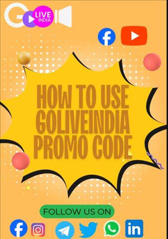 How to Use a Promo Code on GoliveIndia How to Use a Promo Code on GoliveIndia | GoLiveIndia
